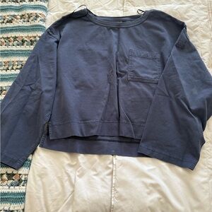 Calia Women’s Casual Blue Long Sleeve Top